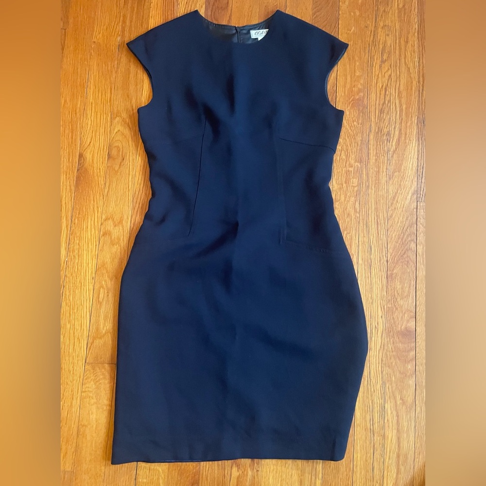 Elegant Navy Blue Dress